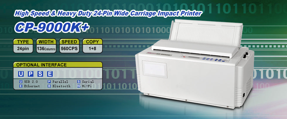 Jolimark CP-9000K+ Dot Matrix Impact Printer