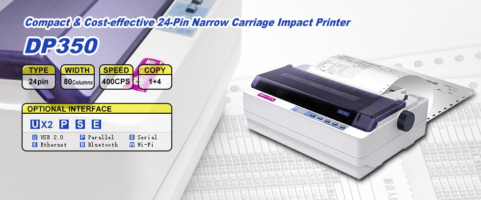 Jolimark DP350II Dot Matrix Impact Printer