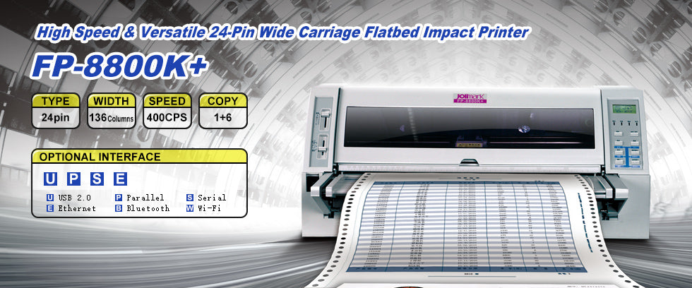 Jolimark FP-8800K+ Dot Matrix Impact Printer