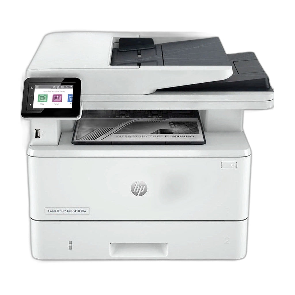 HP LaserJet Pro MFP 4103dw monochrome multifunction printer