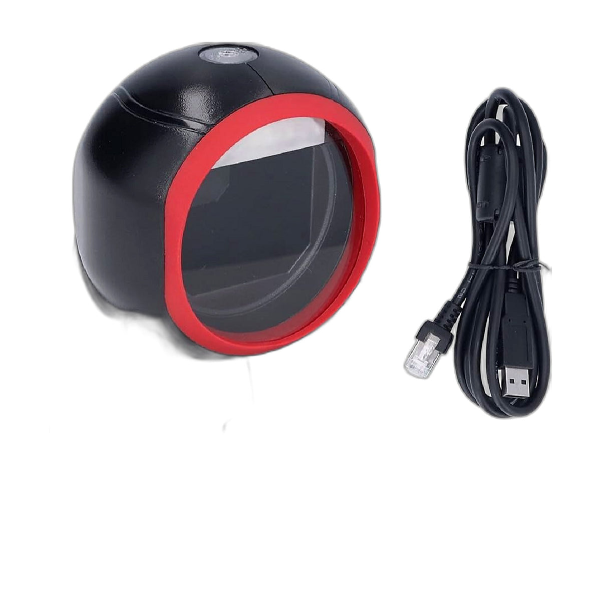 Omni-directional laser barcode scanner