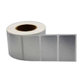 Silver Void Asset Label Roll 50x25mm
